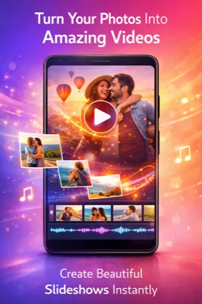 Photo Video Maker - Home Screen
